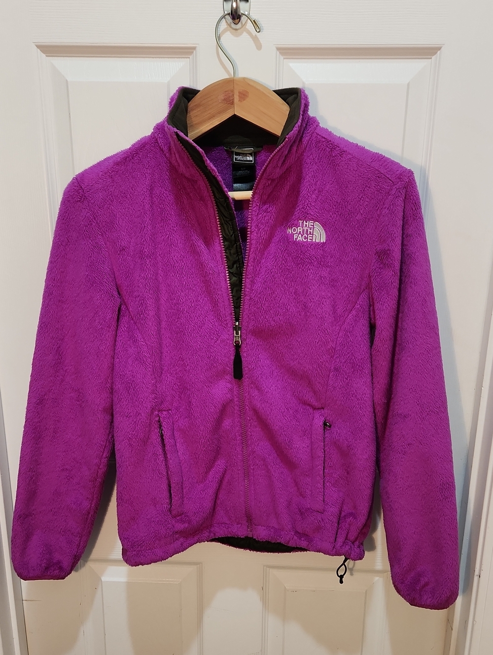 The North Face Purple Full-Zip Fleece Utility Jacket